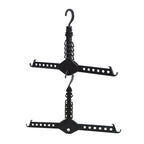Foldable Plastic Clothes Hanger – Stackable Space-Saving Clothes Hanger Richie's