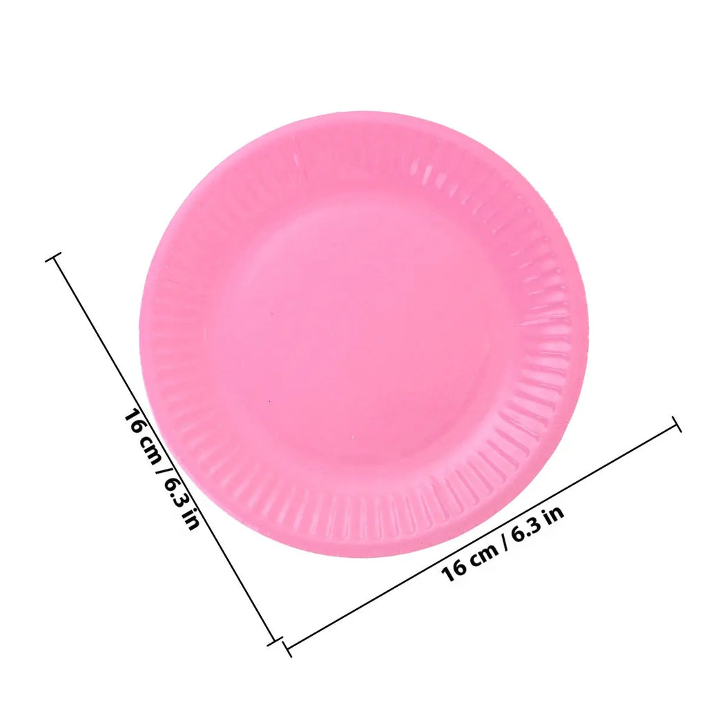 50Pcs Disposable Birthday Party Paper Plates – Microwavable Disposable Paper Plates Richie's