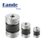 D32L47 Corrugated Flexible Coupling CNC Aluminium Stepper Motor Flexible Shaft Coupling Richie's