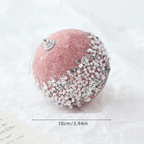 Pink Shatterproof Christmas Ball Ornaments – Velvet Foam Xmas Décor Christmas Tree Ornaments Richie's Ball 2