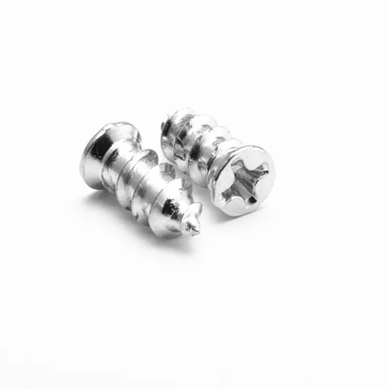 20-Pack M5 Flat Head Self-Tapping PC Fan Screws | JARBLUE Self-Tapping Screws Richie's M5x10mm WHITE