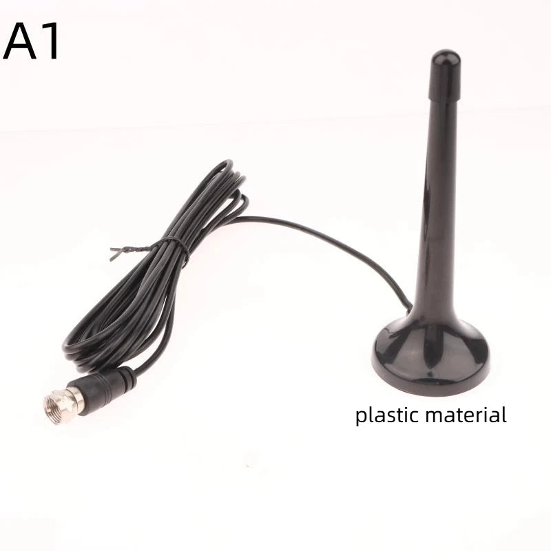 Indoor FM DAB Telescopic Antenna with 3 Adapters | Home Radio Indoor Radio Antenna Richie's A1
