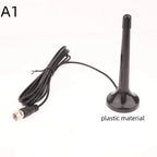 Indoor FM DAB Telescopic Antenna with 3 Adapters | Home Radio Indoor Radio Antenna Richie's A1