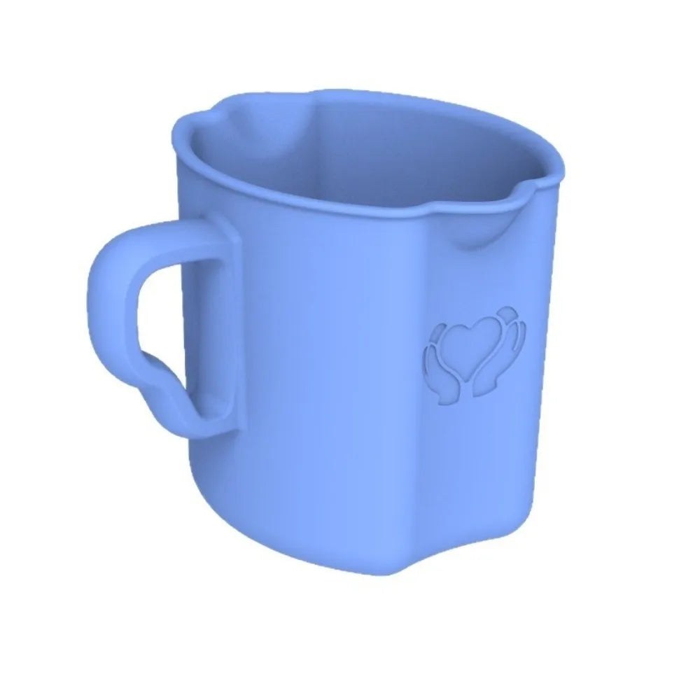 360ml Food-Grade Silicone Baby Bath Cup – Easy Grip Rinser Baby Bath Rinser Richie's Blue
