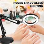 10X LED Magnifying Desk Lamp – Foldable, 3 Color Modes Magnifying Desk Lamp Richie's
