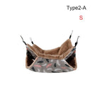 Double-Layer Plush Hammock Nest for Hamsters & Small Pets Small Pet Hammock Richie's Type2-A S