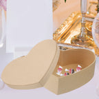 Heart Shape Kraft Gift Box for Candy, Jewelry & Weddings Gift Presentation Box Richie's