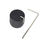 Aluminum Flat Top Half-Shaft Bass Guitar Knob – 1 or 2 Pcs Bass Guitar Knob Richie's 1pc Other