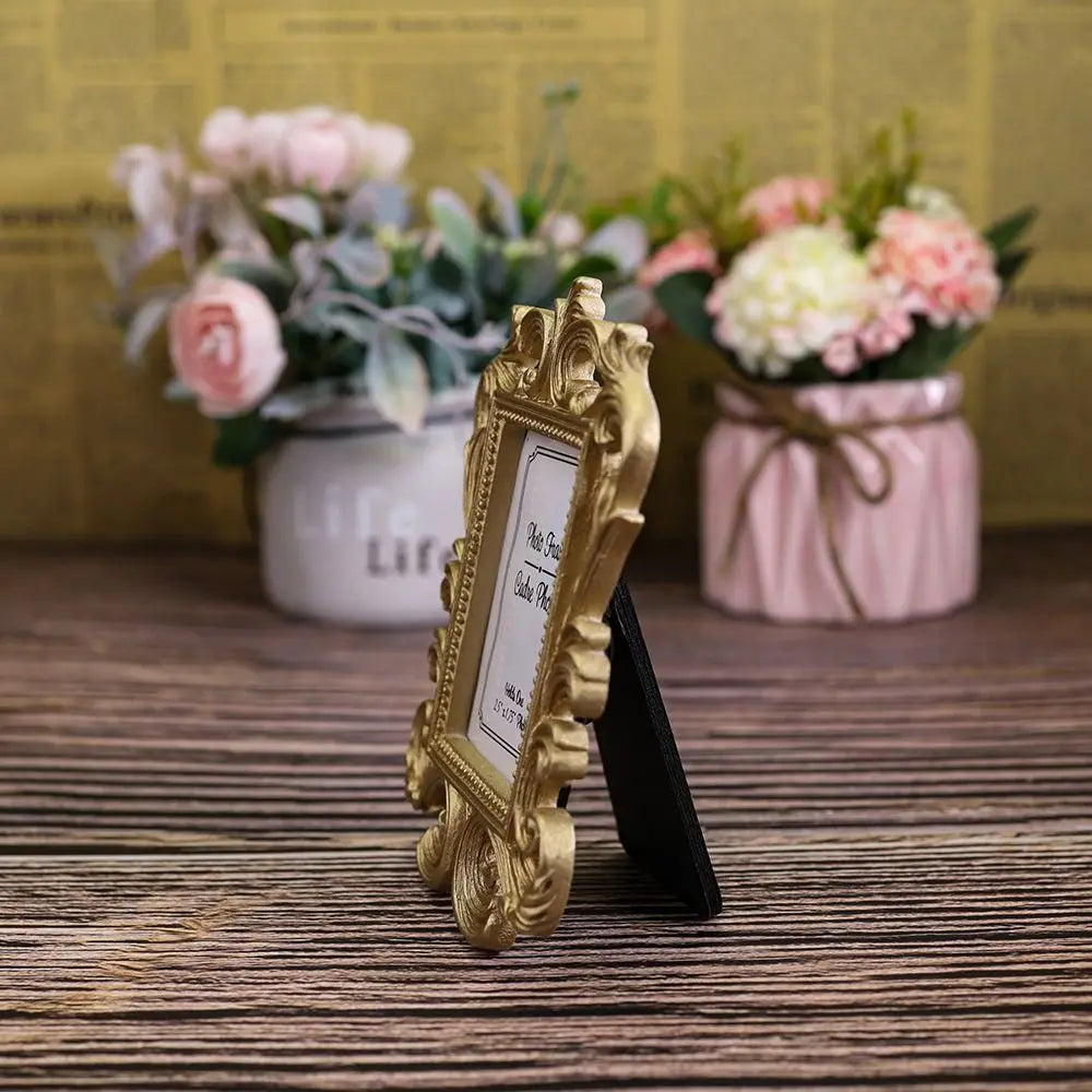 Retro Resin Square Photo Frame – Elegant Wedding Home Decor Decorative Photo Frame Richie's