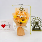 7-Head Soap Flower Bouquet | Mini Table Centerpiece Gift Soap Flower Bouquet Richie's