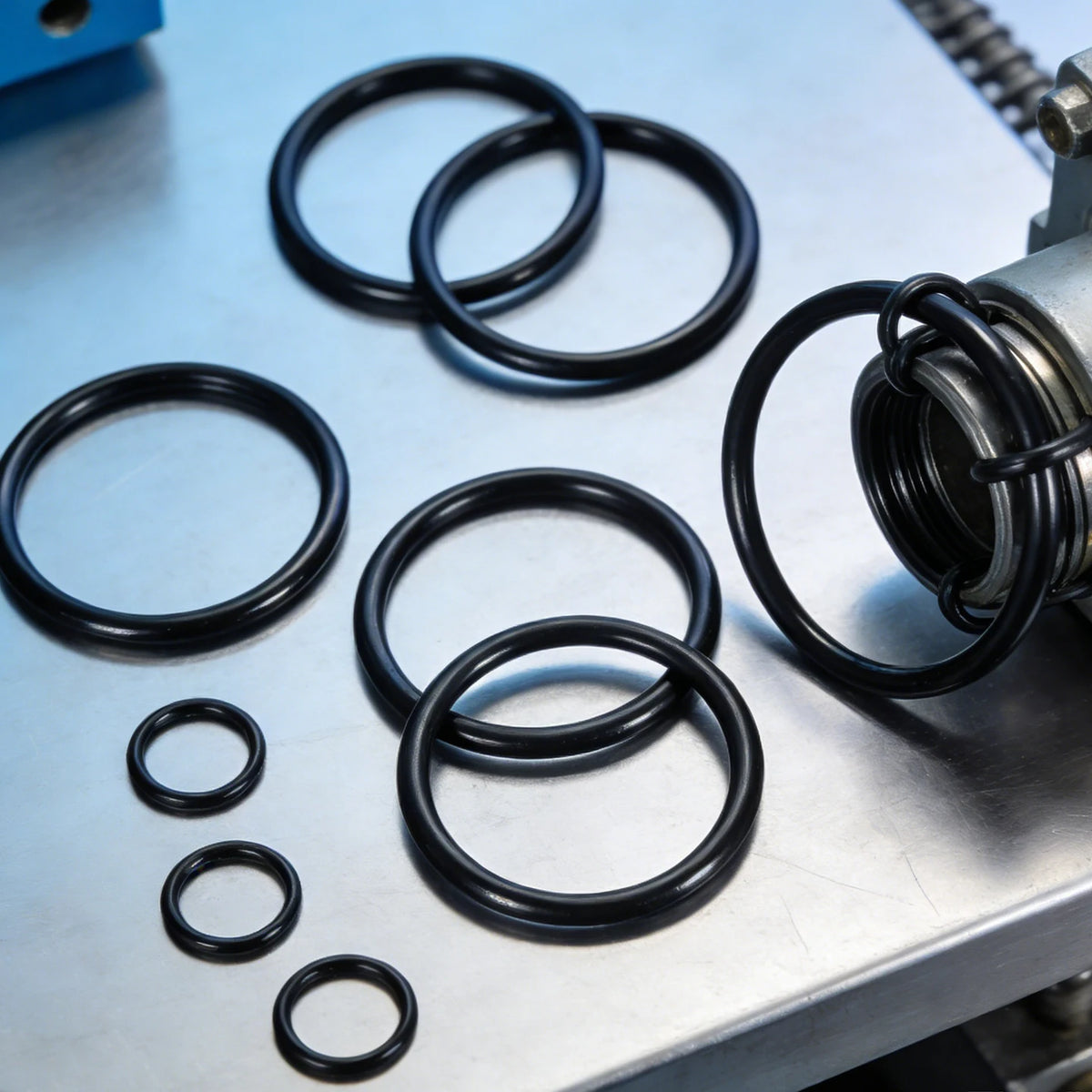 NBR Nitrile O-Ring Seal Gasket CS 1.2–4mm OD 5–200mm Rubber O-Ring Seal Richie's