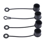 2Pcs Silicone Dust Covers for Audio Power & Network Plugs Silicone Plug Covers Richie's
