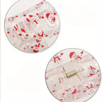 Festive Christmas Santa PVC Hair Claw Clip – Holiday Gift Hair Claw Clip Richie's