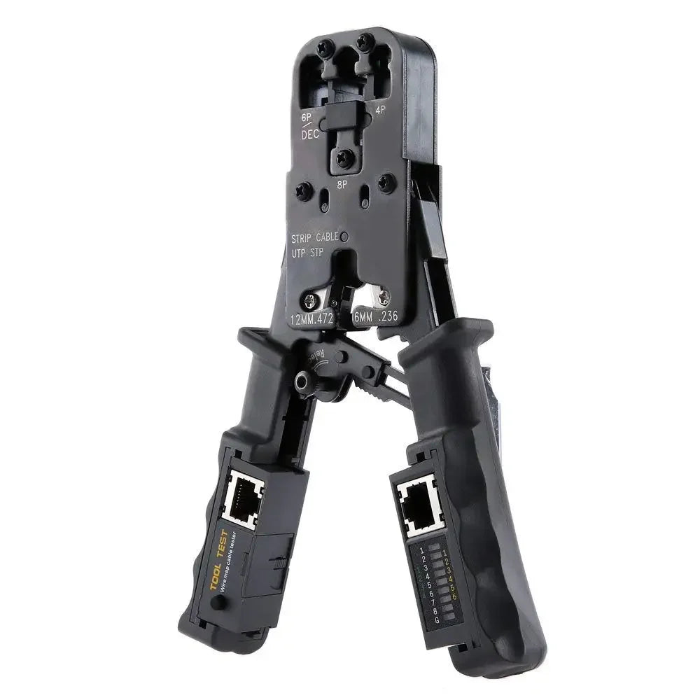 FATCOOL RJ45 Network Cable Crimper & Tester Tool 2-in-1 Network Crimping Tool Richie's Default Title