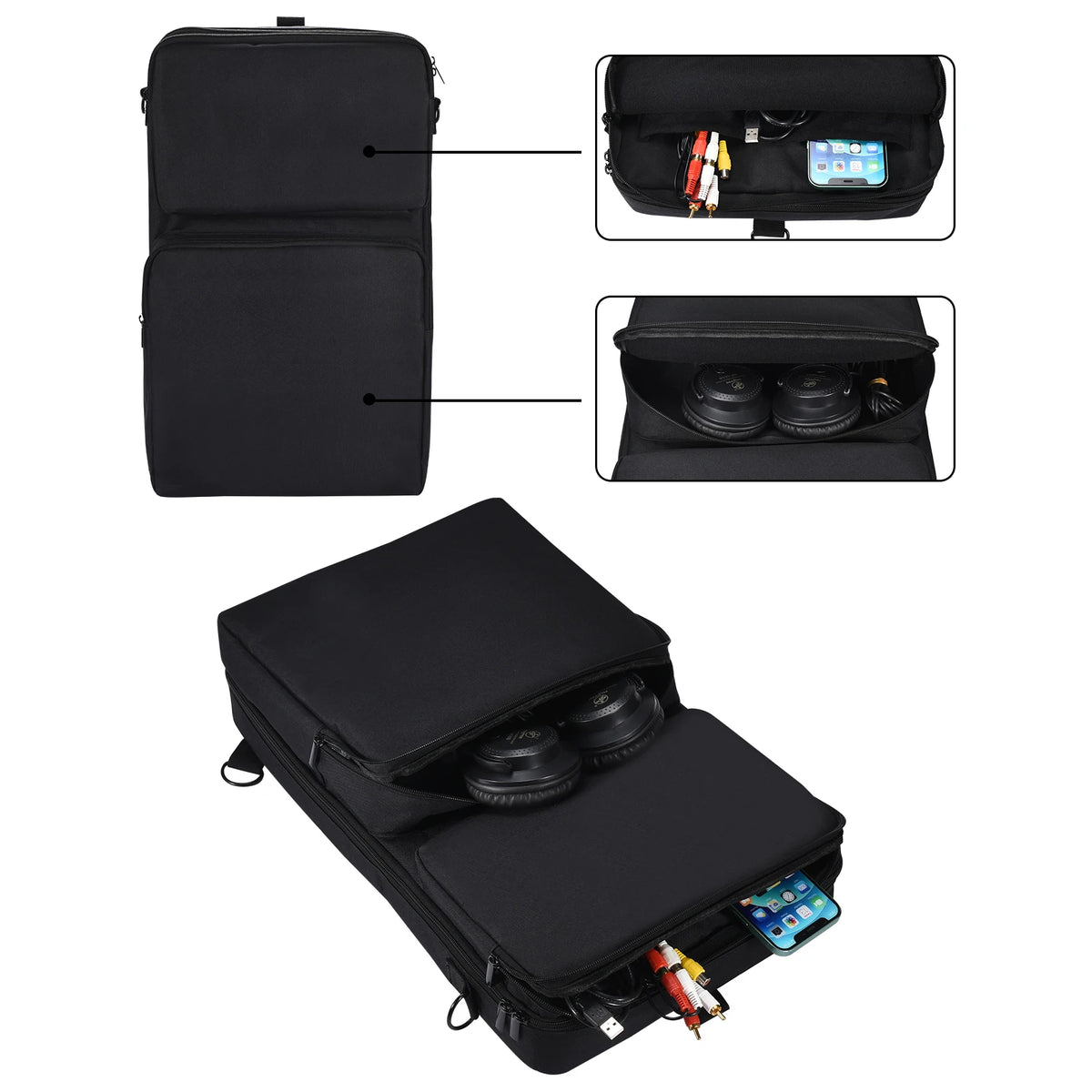 DJ Controller Carrying Case for Pioneer DDJ-400 & DDJ-FLX4 DJ Controller Case Richie's