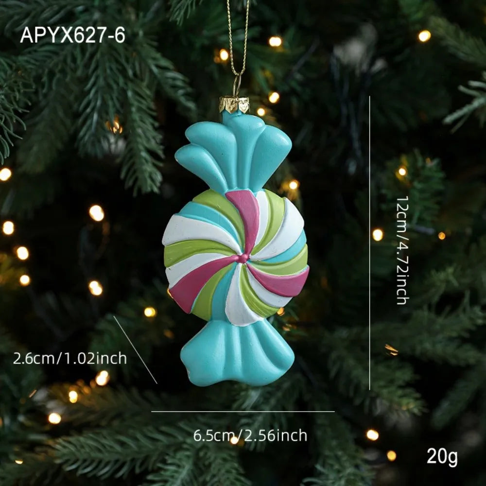 Macaron Christmas Tree Ornaments – Cute DIY Plastic Pendants Christmas Ornaments Richie's 7