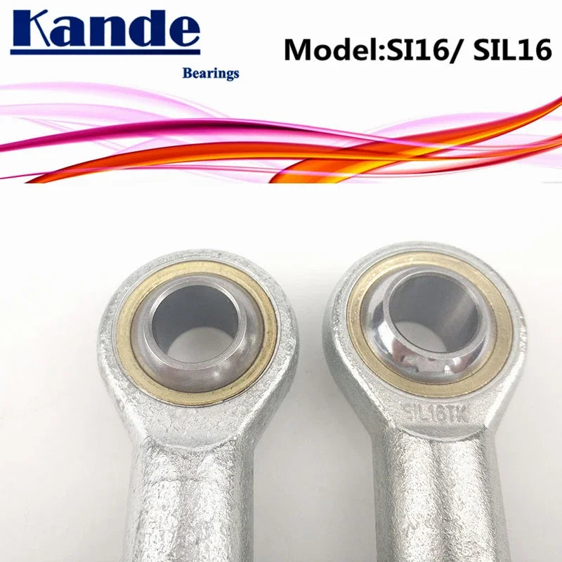 M16 Rod End Bearings PHSA16 PHSAL16 SI16T/K 2pcs | Kande Rod End Bearing Richie's