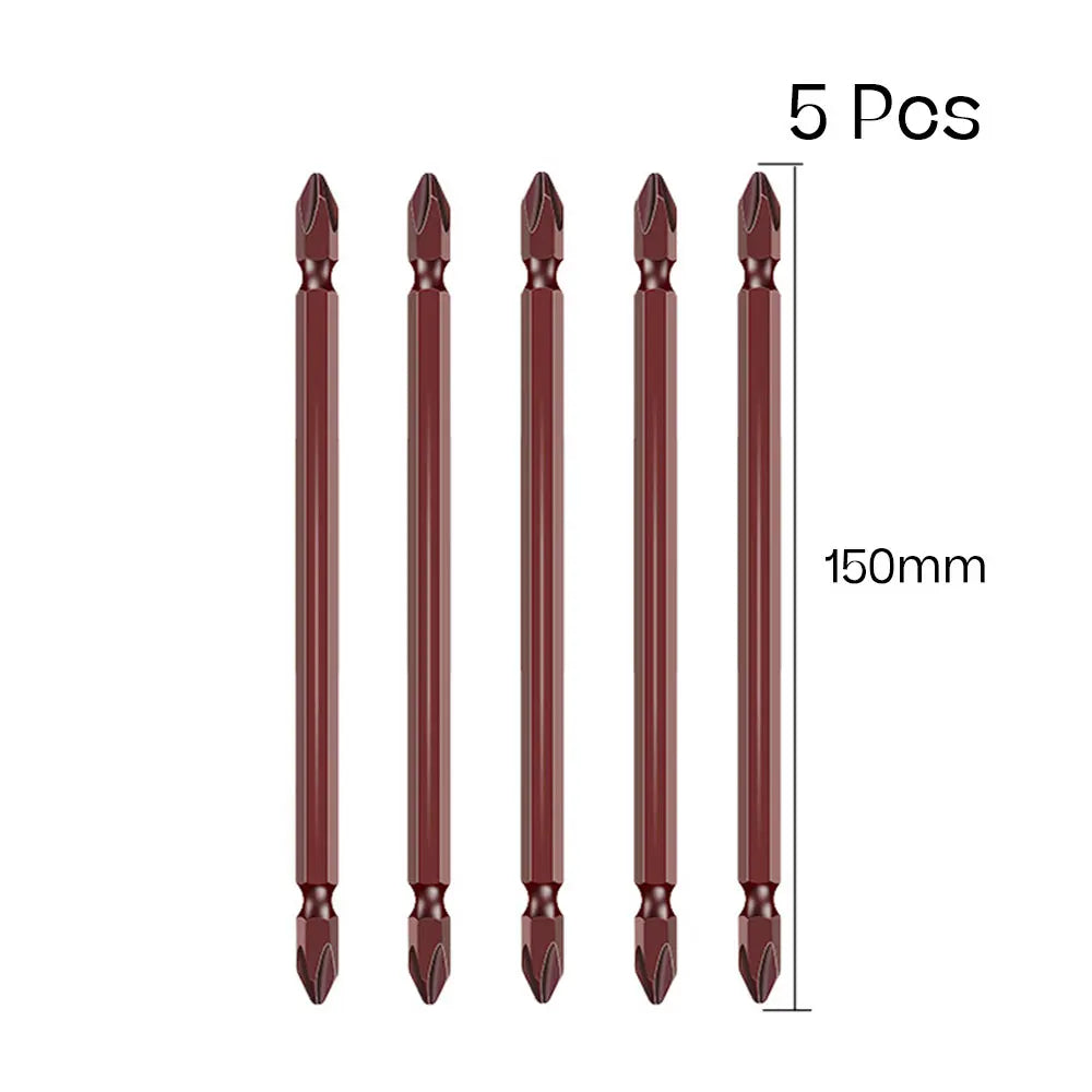 Binoax PH2 Magnetic Screwdriver Bits Set 5/10Pcs S2 Hex Shank Screwdriver Bit Set Richie's 5pcs 150mm