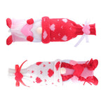 2Pcs Rudolph Couple Wine Bottle Sleeves – Reusable Gift Covers Wine Bottle Covers Richie's