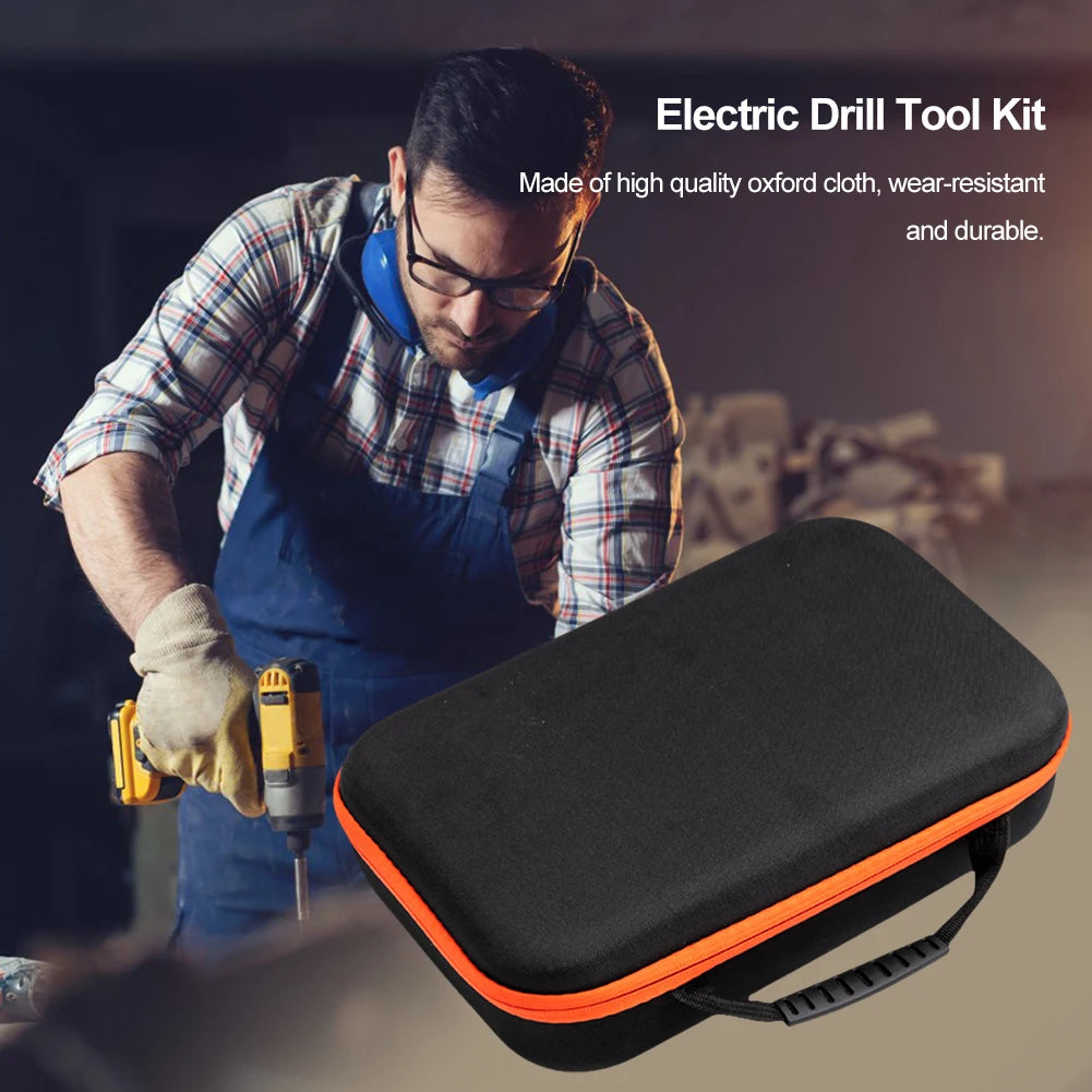 Portable Electric Drill Tool Bag – Waterproof Oxford Organizer Tool Carrying Bag Richie's