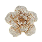 3D Camellia Rhinestone Flower Patch – DIY Sewing Embellishment Rhinestone Flower Patch Richie's A15
