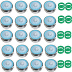 20 Pcs Brass Faucet Aerator Water Saving Anti-Splash Bubbler Faucet Aerator Richie's 8L-minute-brass 24MM