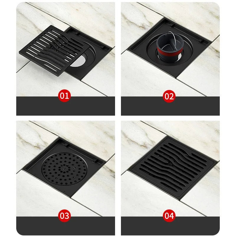 ABS Floor Drain Core – Anti-Odor & Insect-Proof Drain Stopper Floor Drain Stopper Richie's
