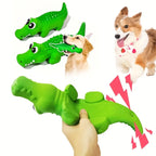 Crocodile Squeaky Dog Chew Toy – Durable Rubber Latex Dog Chew Toy Richie's