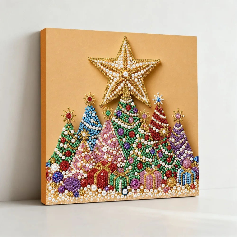 3D Christmas Pearl Art Kit – DIY Diamond Painting Holiday Gift Diamond Painting Kit Richie's 08