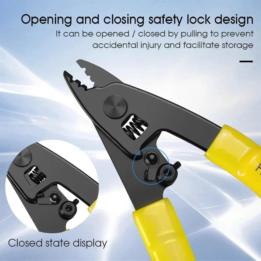 TOTNEND CFS-2/CFS-3 Fiber Optic Stripper Pliers | FTTH Tool Fiber Optic Stripper Richie's