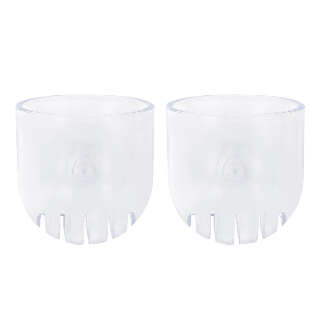 2Pcs Clear Acrylic Aquarium Fish Feeder Cup – Shrimp Worm Feeder Aquarium Feeder Cup Richie's
