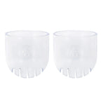 2Pcs Clear Acrylic Aquarium Fish Feeder Cup – Shrimp Worm Feeder Aquarium Feeder Cup Richie's