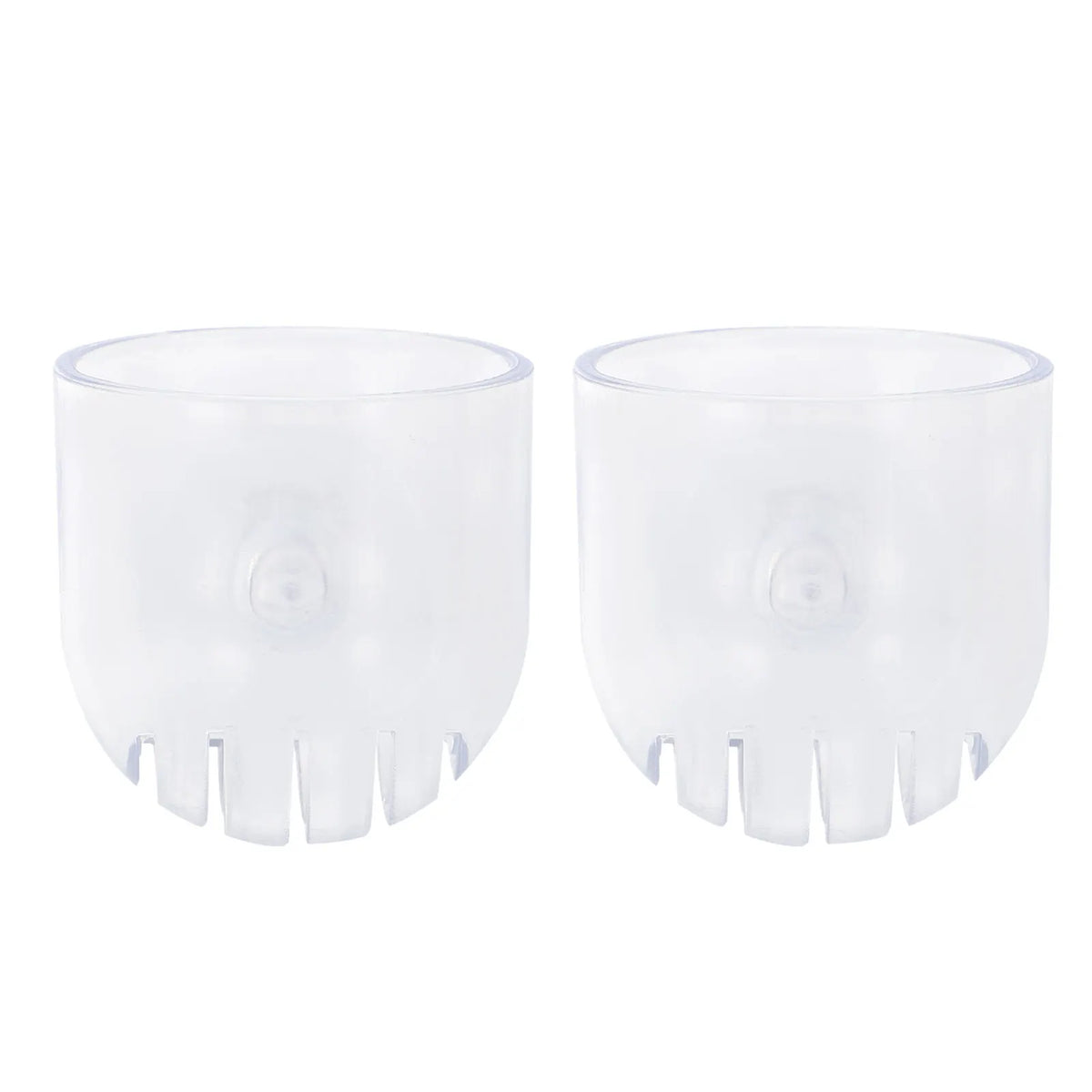 2Pcs Clear Acrylic Aquarium Fish Feeder Cup – Shrimp Worm Feeder Aquarium Feeder Cup Richie's