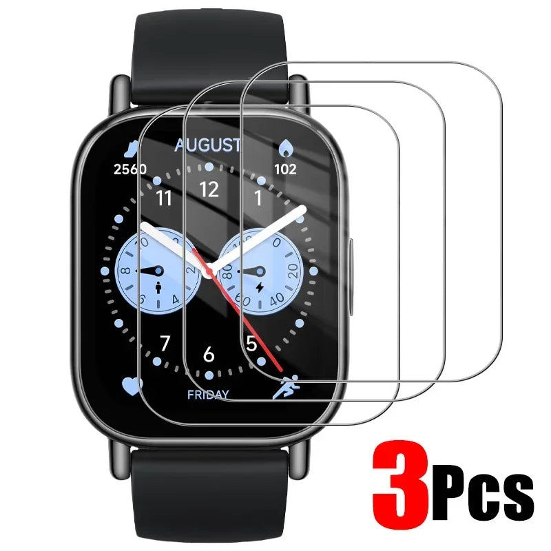 Tempered Glass Screen Protector – Redmi Watch 5 / 5 Lite Watch Screen Protector Richie's 3Pcs Redmi Watch 5 Lite