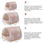 Hanging Plush Bird Nest Tent – Warm Parrot & Hamster Hut Bird Nest Hut Richie's
