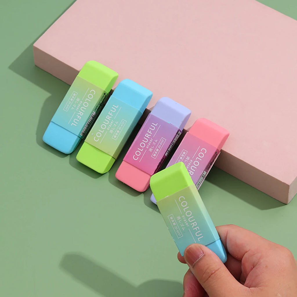 Pastel Dual-Color Pencil Eraser – Soft Rubber for Artists Pencil Eraser Richie's
