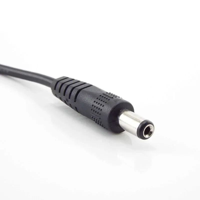 DC 5.5x2.1mm Male to Male Power Extension Cable 12V 3A CCTV DC Power Cable Richie's