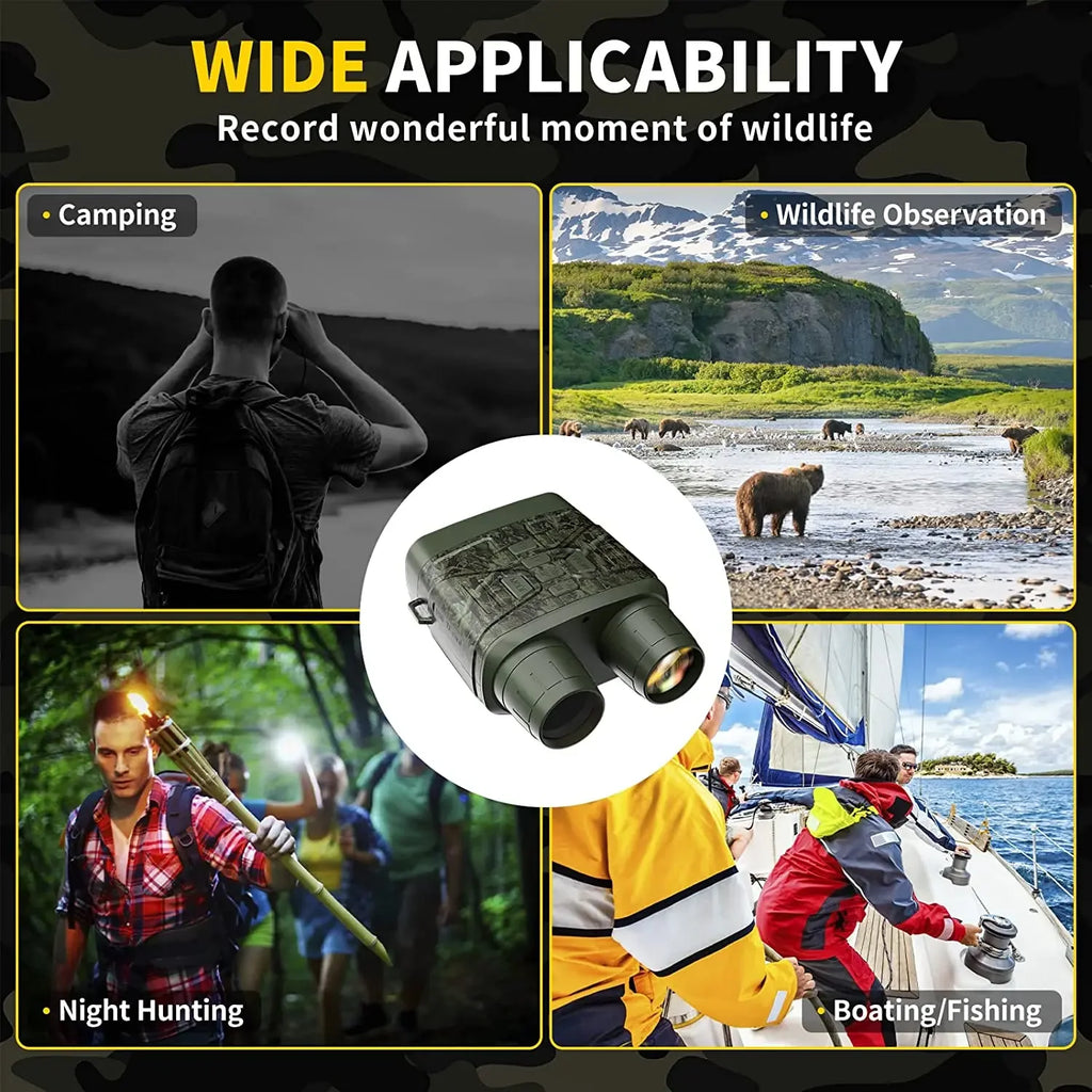 4K HD Night Vision Binoculars 5X Zoom – Bird Watching & Camping Night Vision Binoculars Richie's