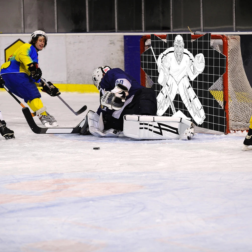Hockey Goalie Training Target Net – Accuracy Practice Aid Hockey Training Net Richie's