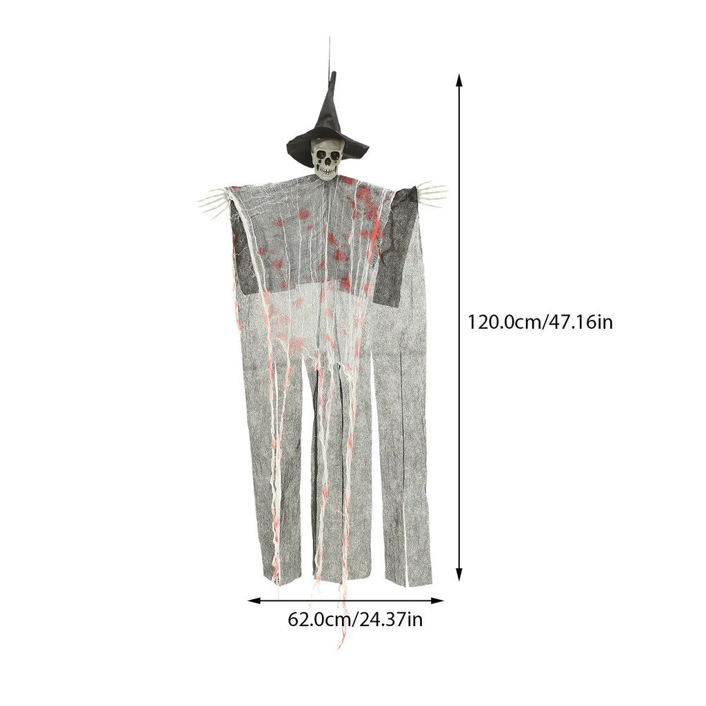 3Pcs Halloween Hanging Ghost & Skull Decorations – Haunted Props Halloween Hanging Decoration Richie's