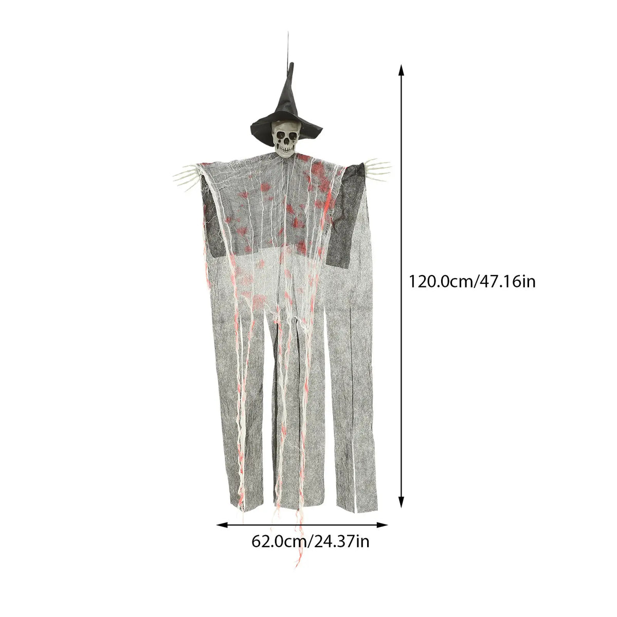 3Pcs Halloween Hanging Ghost & Skull Decorations – Haunted Props Halloween Hanging Decoration Richie's