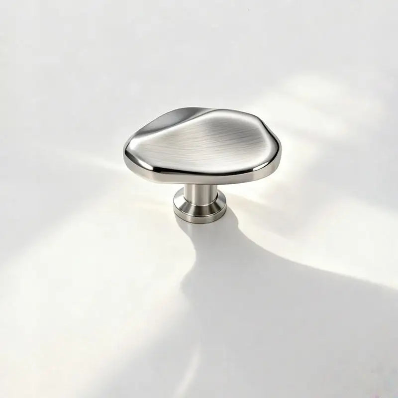 Zinc Alloy Single Hole Cabinet Drawer Handle – Silver Cabinet Drawer Handle Richie's A2