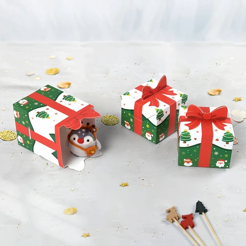 20pcs Christmas Gift Boxes with Red Bow – DIY Candy Boxes Christmas Gift Boxes Richie's