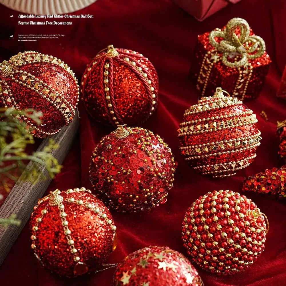 Pearl Foam Christmas Ball Ornament | Ribbed Wave Tree Decor Christmas Tree Ornament Richie's