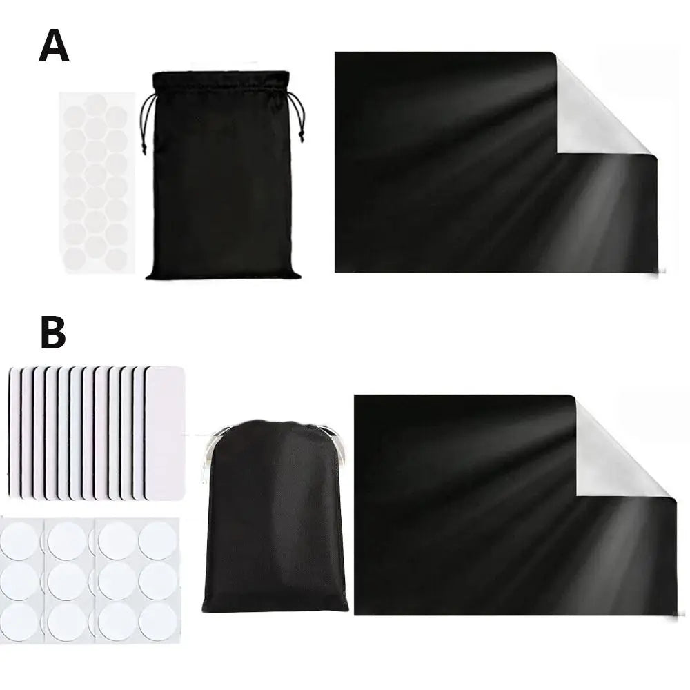 Portable Blackout Blind Thermal Insulated Window Shade Curtain Blackout Window Blind Richie's