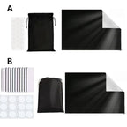 Portable Blackout Blind Thermal Insulated Window Shade Curtain Blackout Window Blind Richie's