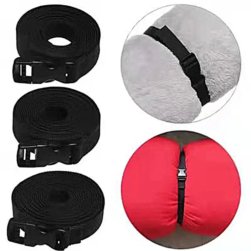 Nylon Cam Buckle Tie Down Strap – Cargo & Travel Lash Belt Cargo Tie Down Strap Richie's