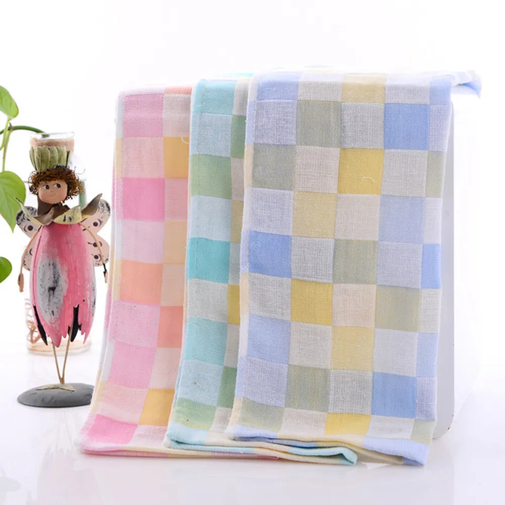 3-Pack Double Layer Gauze Cotton Hand Towels – Quick Dry Cotton Hand Towels Richie's