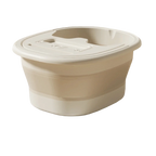 Foldable Foot Bath Tub with Lid | Space-Saving Soak Basin Foot Bath Basin Richie's