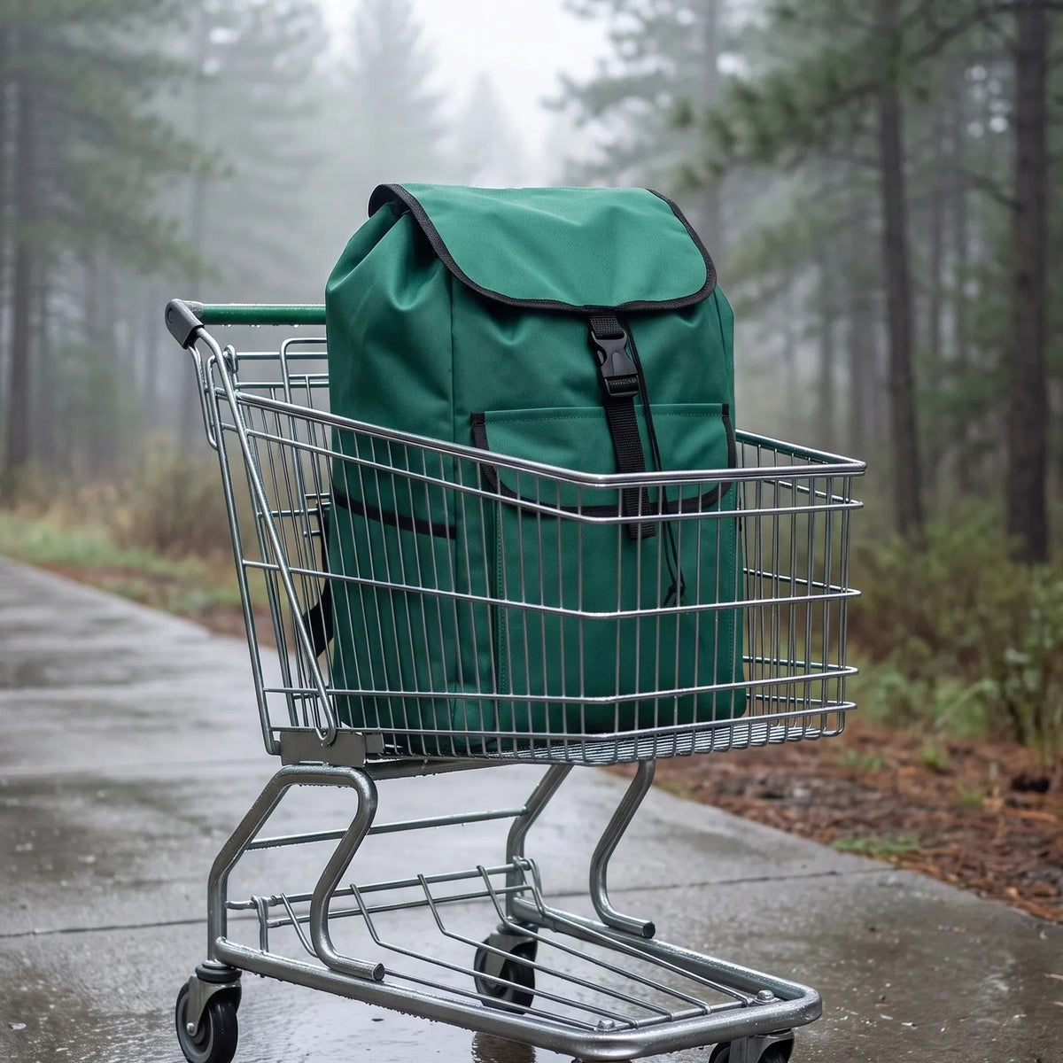Waterproof Oxford Shopping Cart Replacement Bag – Reusable Green Trolley Replacement Bag Richie's